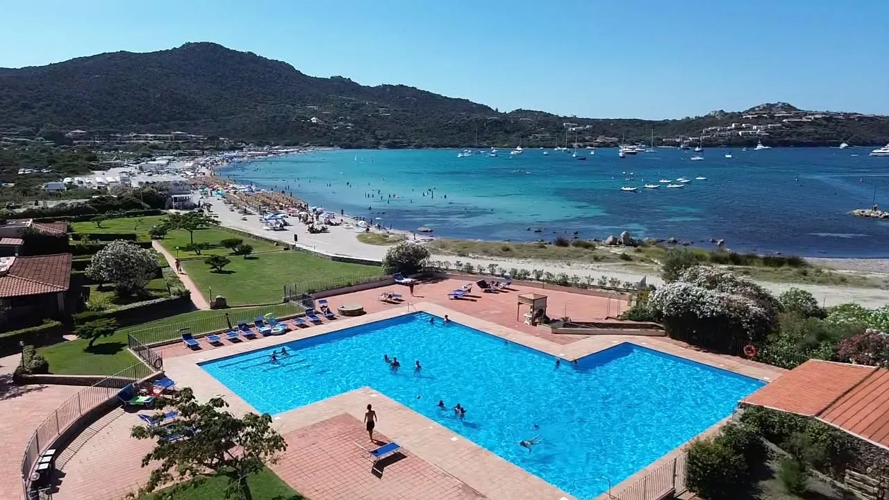 Cala Reale beach and pool in Sardinia